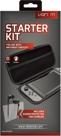 FUTERAŁ ETUI + SZKŁO + SŁUCHAWKI NINTENDO SWITCH