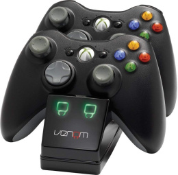 VENOM XBOX 360 STACJA DOKUJĄCA PADY + 2 BATERIE