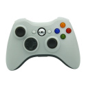 PAD BEZPRZEWODOWY XBOX 360 WHITE Z WIBRACJAMI+ODB.