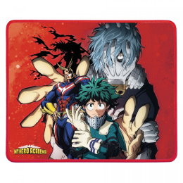 PODKŁADKA POD MYSZKĘ 40x30 MY HERO ACADEMIA CZERWO