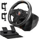 Kierownica gamingowa profilowana do PC Subsonic SV 710 w zestawie z peda?ami