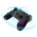 Kontroler bezprzewodowy pad do PC, PS3, PS4 LED lekki