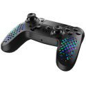 Kontroler bezprzewodowy pad do PC, PS3, PS4 LED lekki