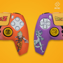 Zestaw gamingowy do customizacji pada PS5 Dualsense etui + nadk?adki na analogi + naklejka Dragon Ball